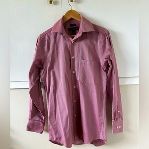 ALFRED SUNG Men's Rose Dress Shirt
